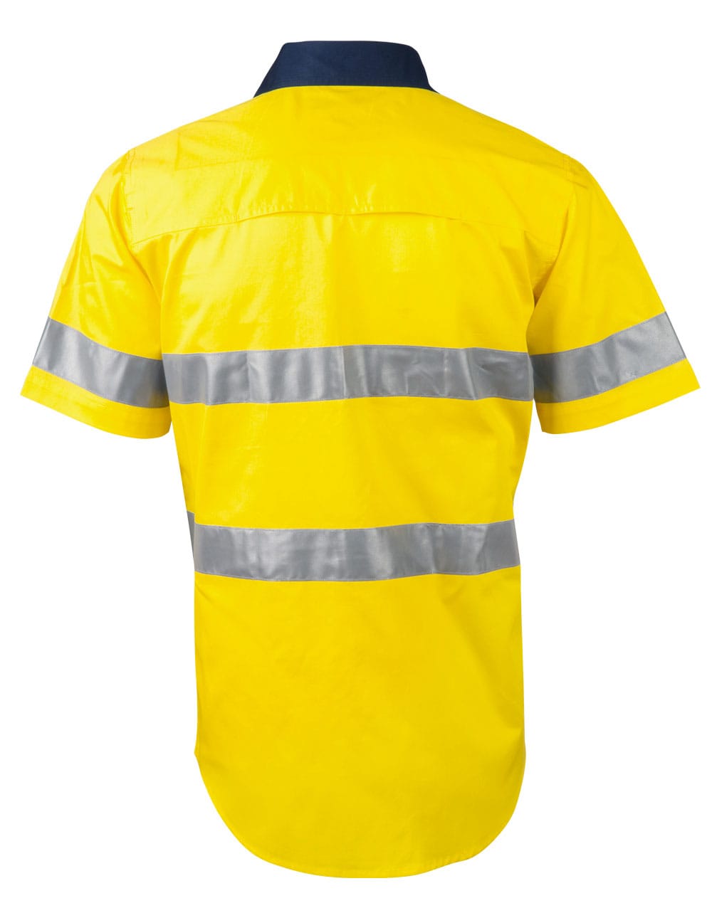 Men's Hi-Vis Cool Breeze Safety S/S Shirt (3M Tape) SH-SW59