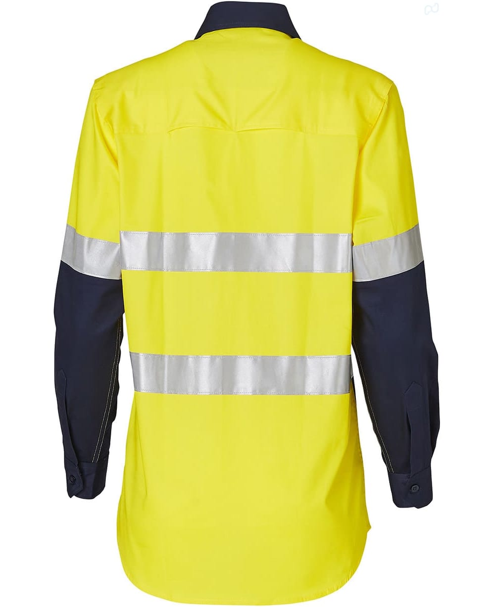 Ladies' Hi-Vis L/S Safety Shirt 3M Tape SH-SW65