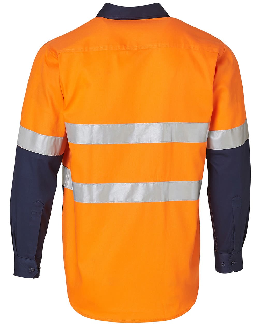 Men's Hi-Vis Cotton Twill L/S Safety Shirt (3M tape) SH-SW68
