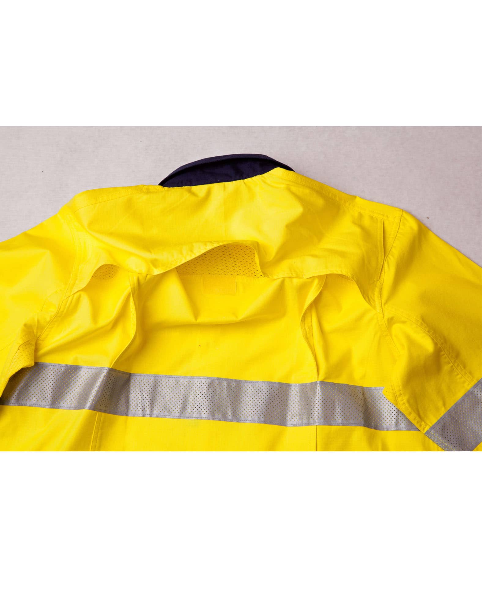 Hi-Vis Cotton Rip-Stop L/S Shirt 3M Tape SH-SW69