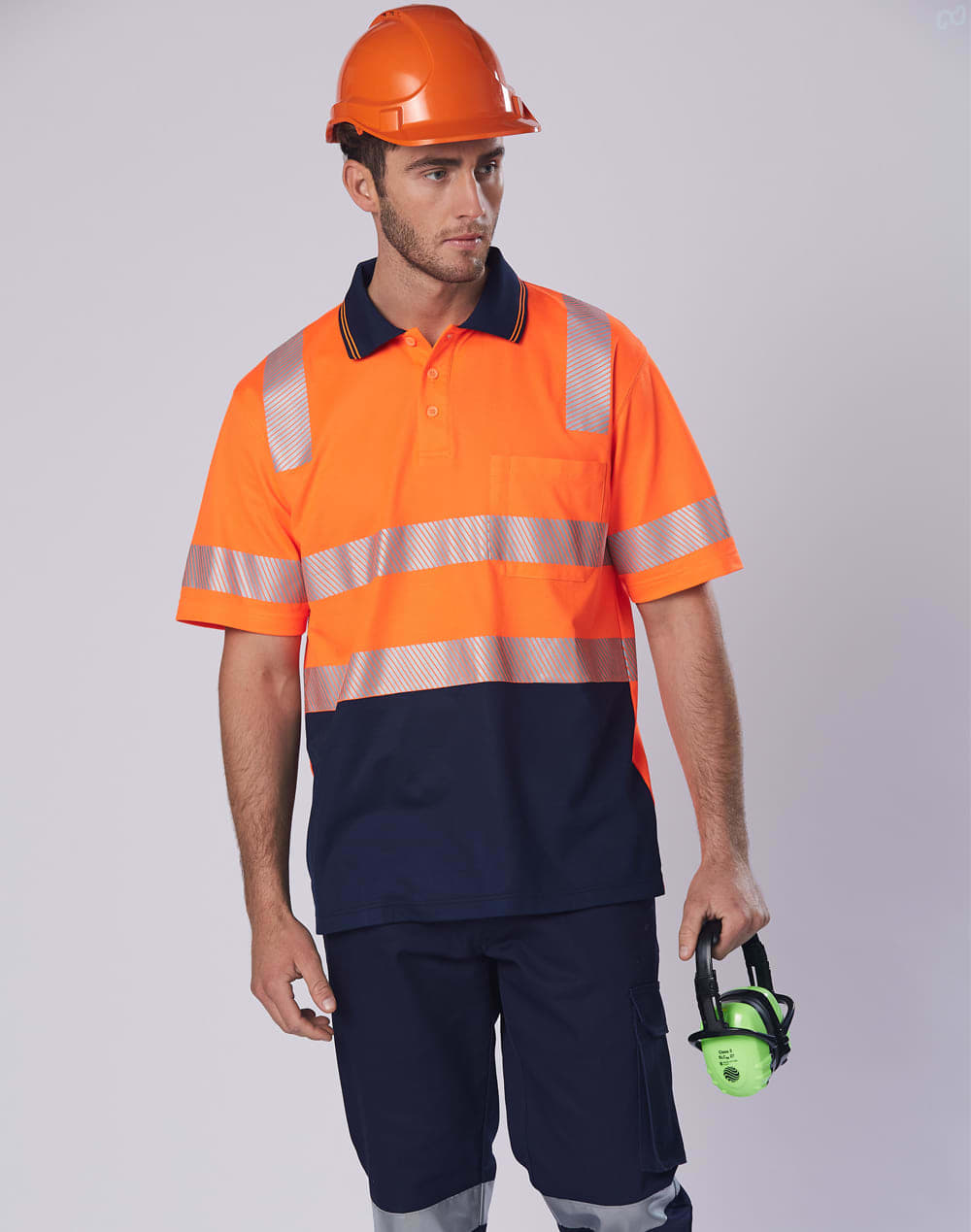 Biomotion Segmented Truedry S/S Safety Polo SH-SW73