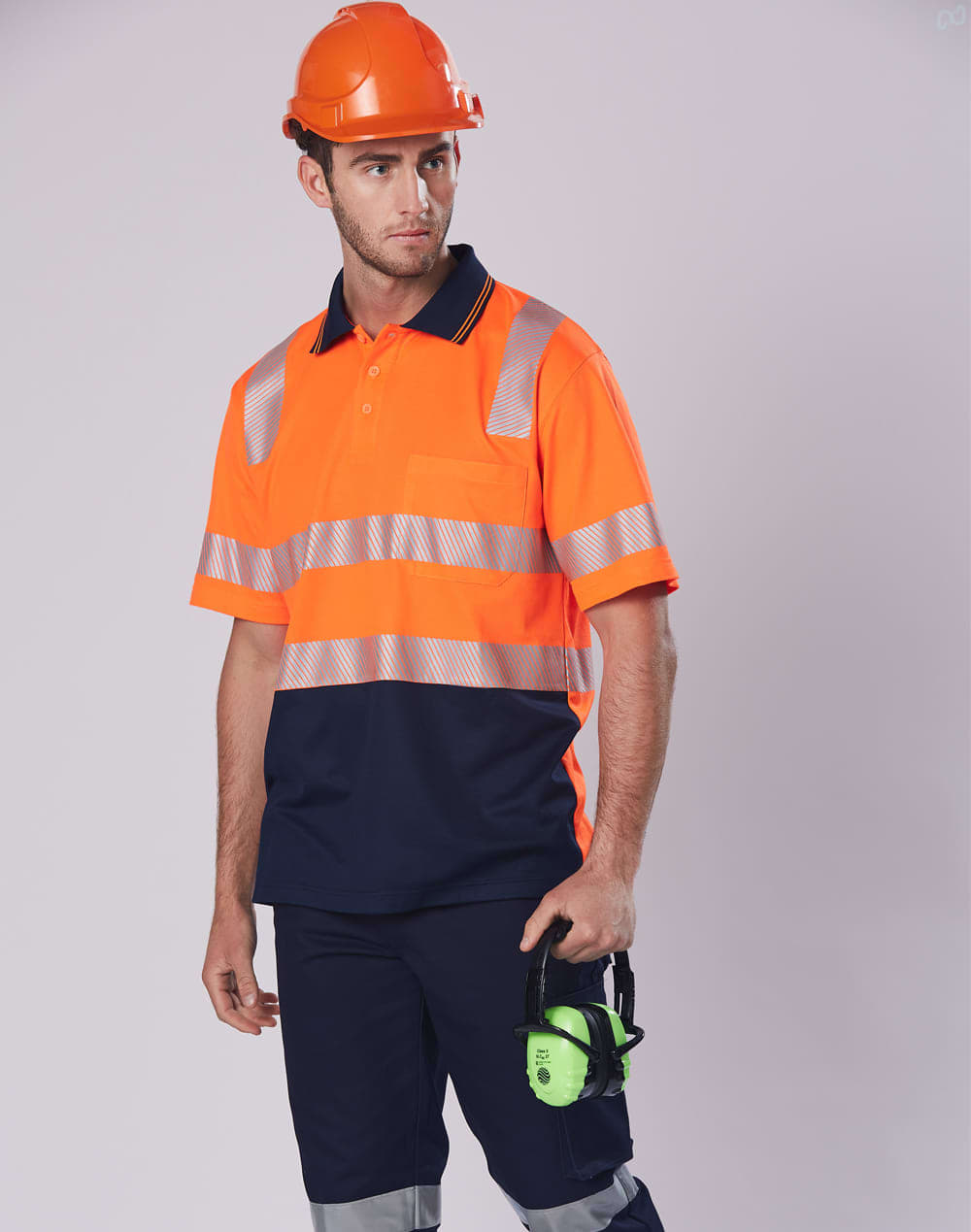 Biomotion Segmented Truedry S/S Safety Polo SH-SW73