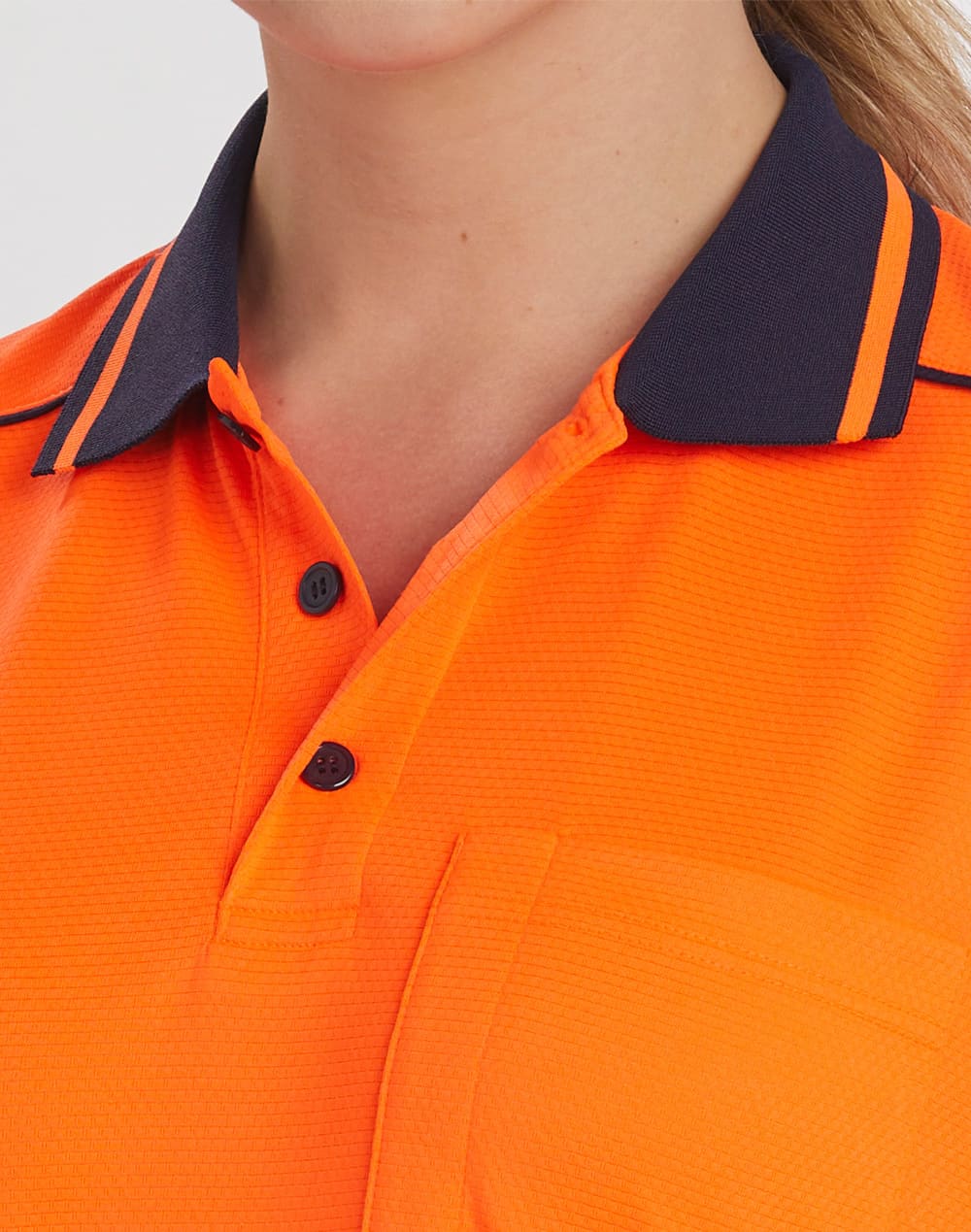 Unisex Hi-Vis Bamboo Charcoal S/S Polo SH-SW81
