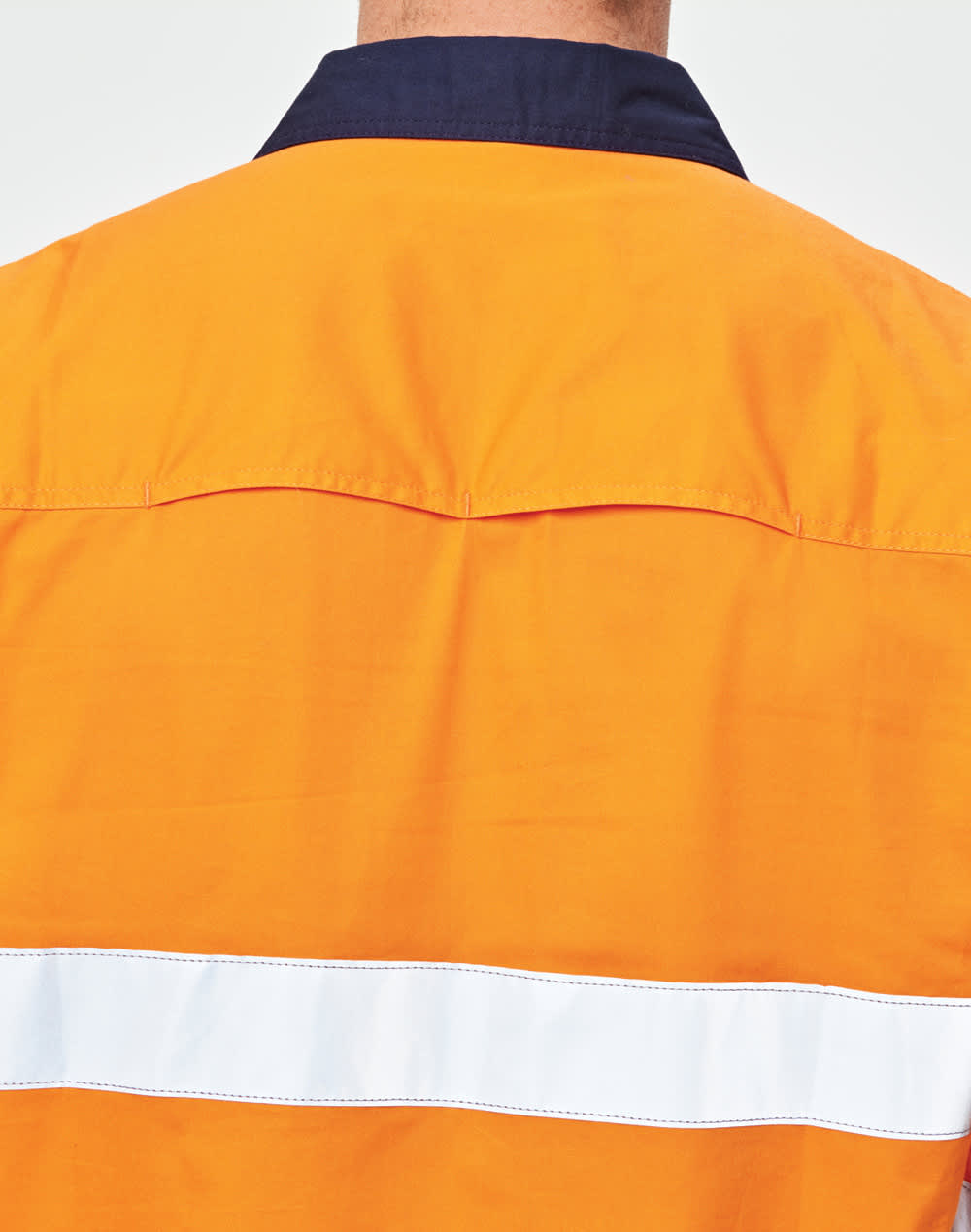Hi-Vis Cool-Breeze Safety L/S Shirt (Generic Tape) SH-SW82