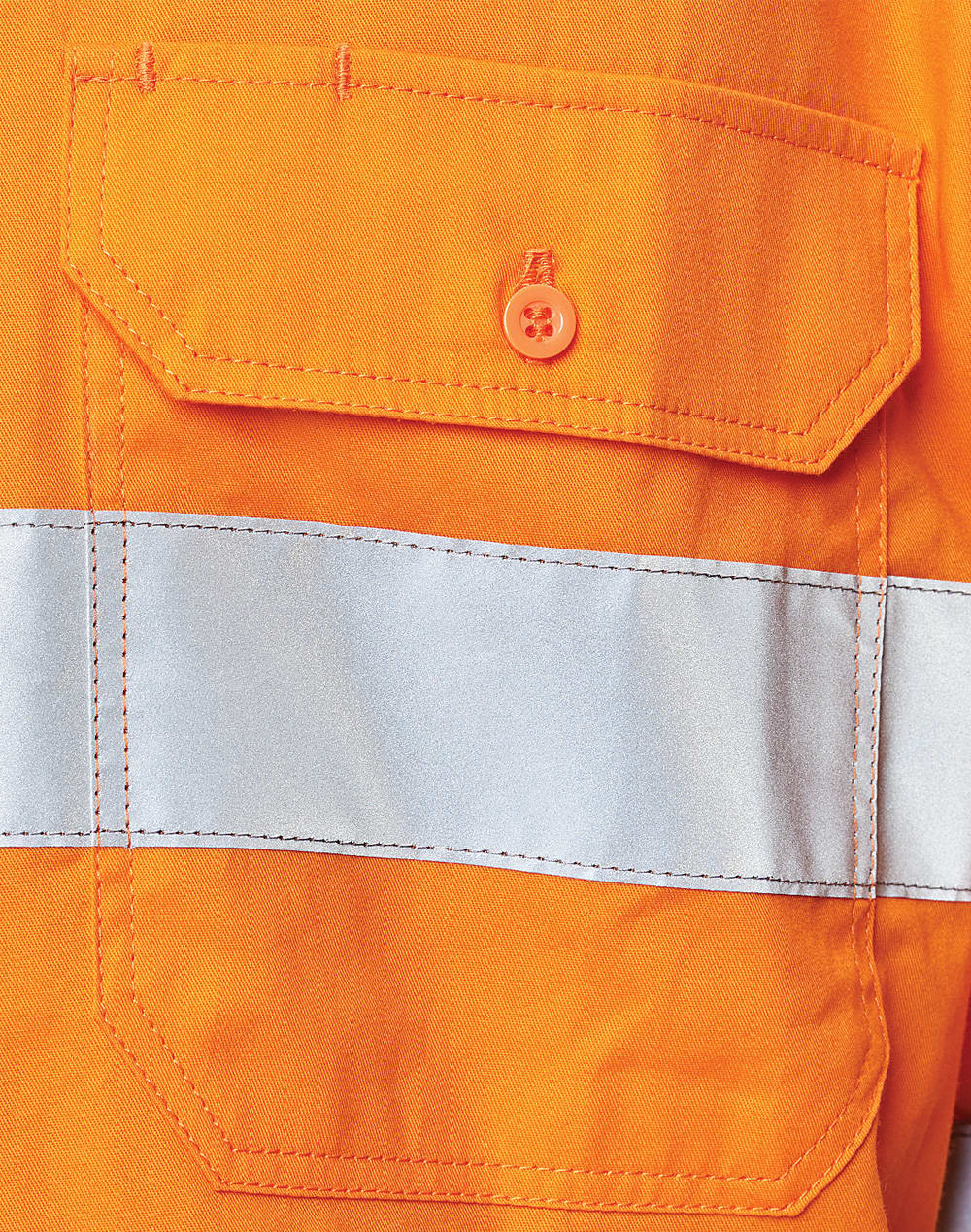 Hi-Vis Cool-Breeze Safety L/S Shirt (Generic Tape) SH-SW82