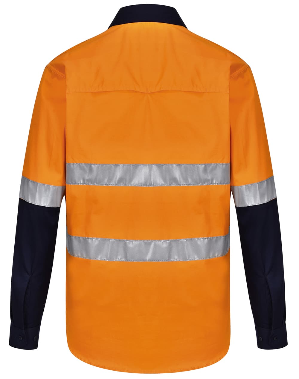 Hi-Vis Cool-Breeze Safety L/S Shirt (Generic Tape) SH-SW82