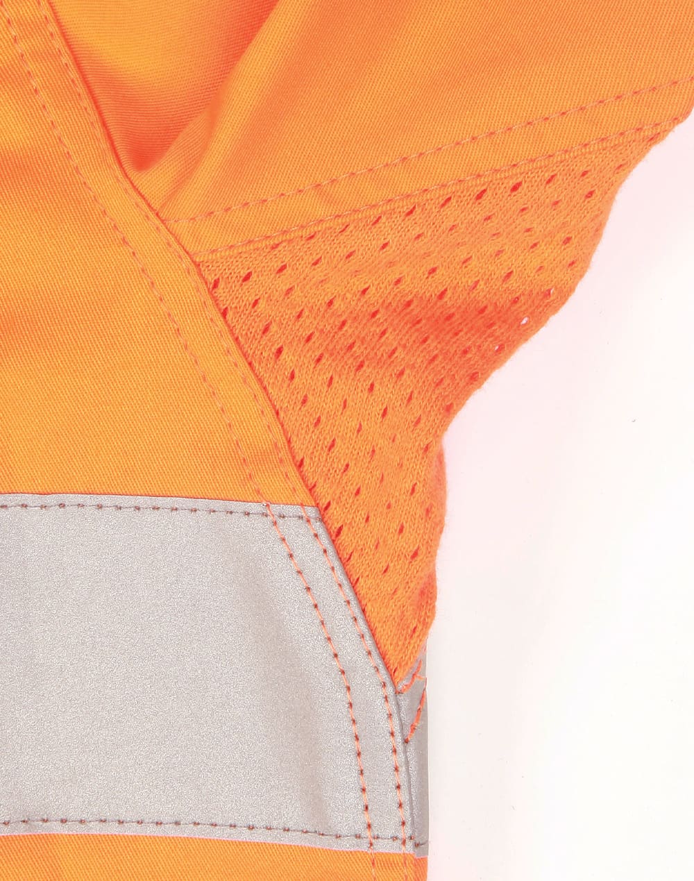 Hi-Vis Cool-Breeze Safety L/S Shirt (Generic Tape) SH-SW82