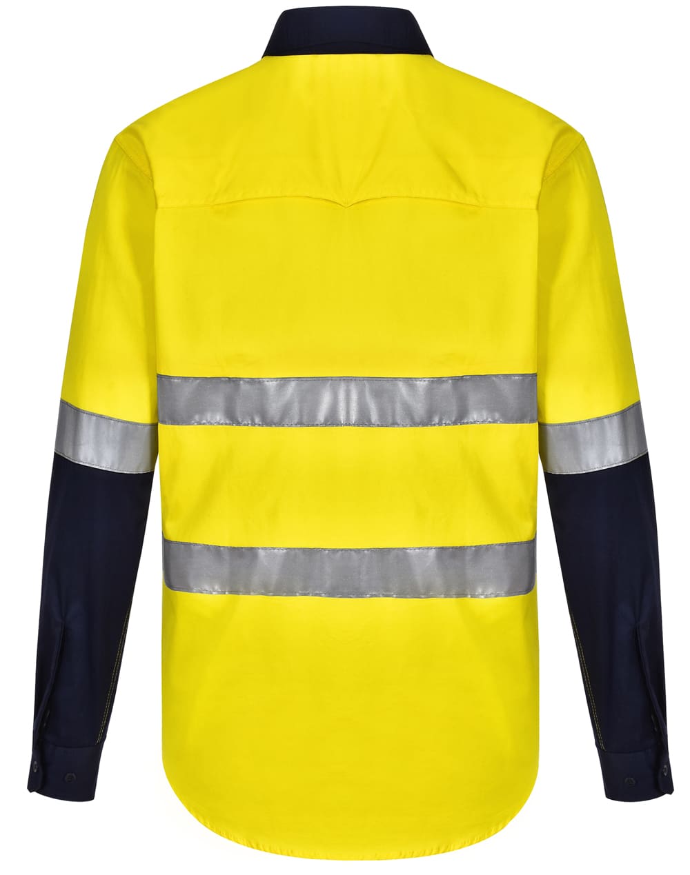 Hi-Vis Cool-Breeze Safety L/S Shirt (Generic Tape) SH-SW82