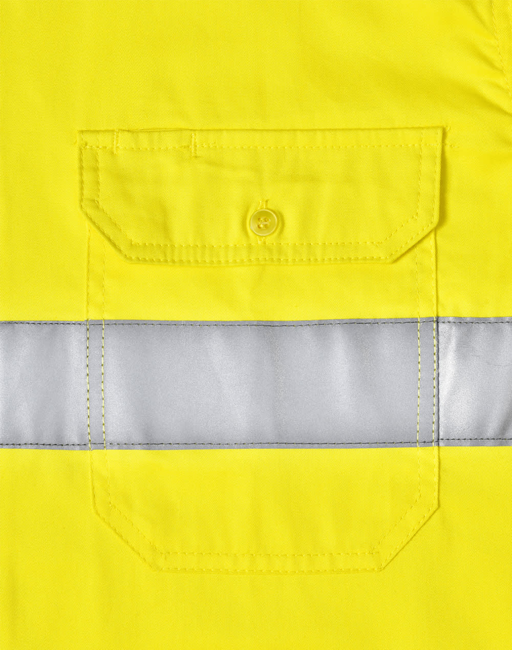 Hi-Vis Cool-Breeze Safety L/S Shirt (Generic Tape) SH-SW82
