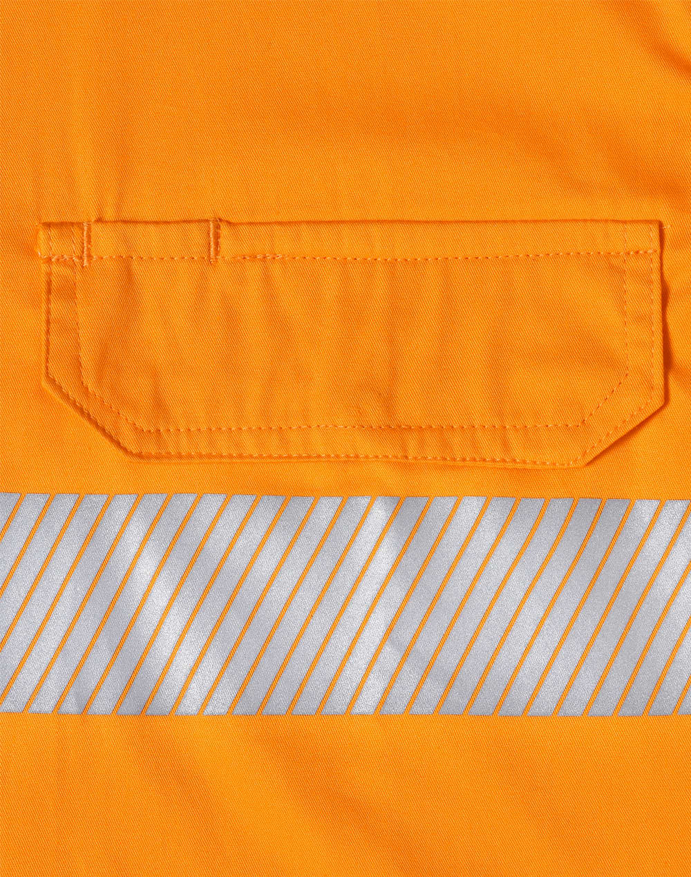 Hi-Vis Cool-Breeze Safety L/S Shirt (Segmented Tape) SH-SW83