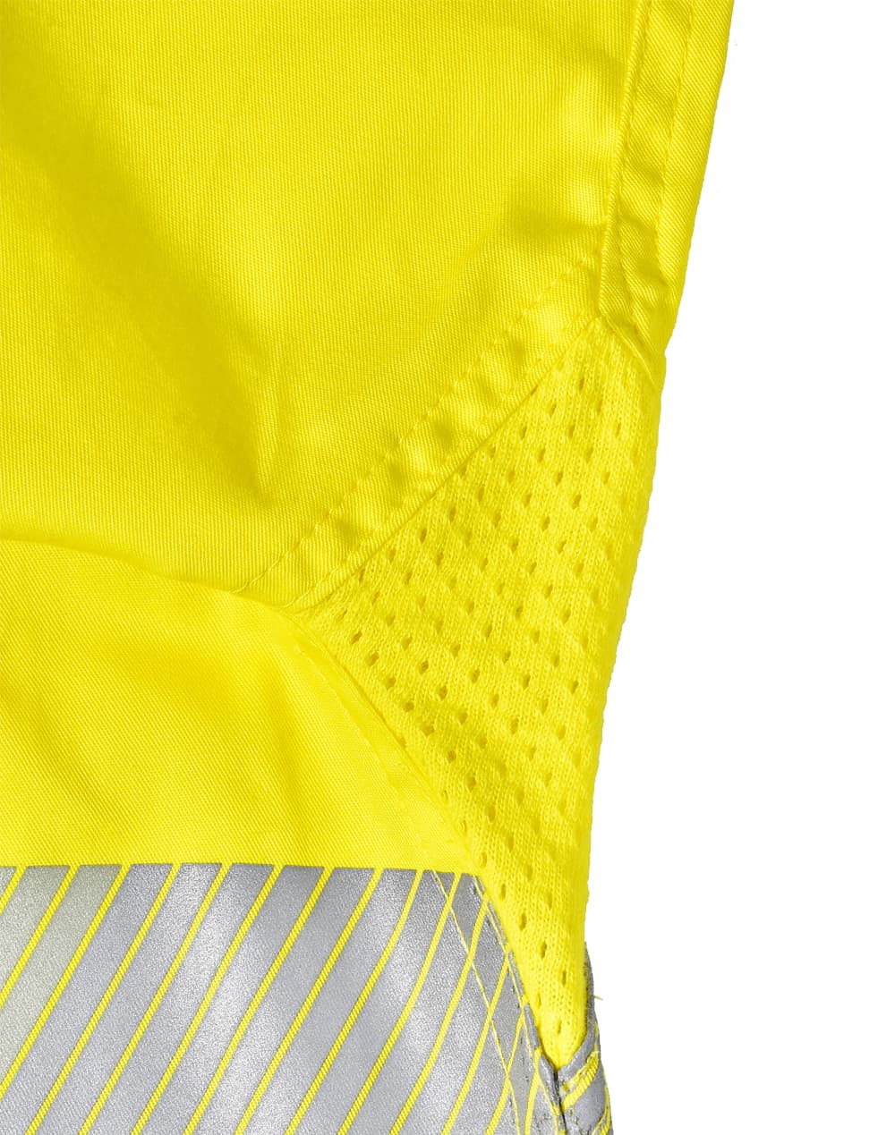 Hi-Vis Cool-Breeze Safety L/S Shirt (Segmented Tape) SH-SW83