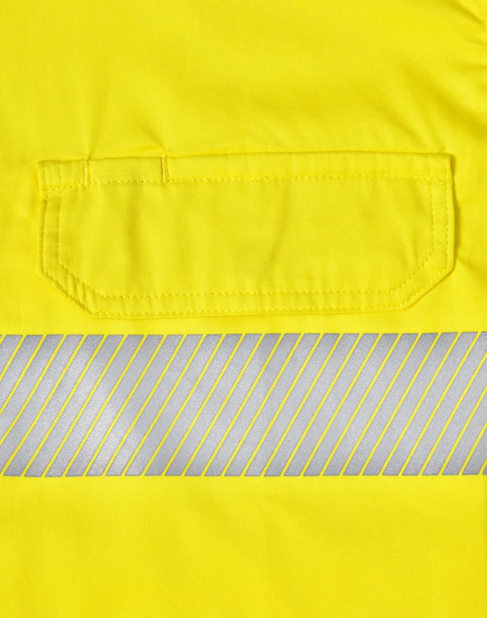 Hi-Vis Cool-Breeze Safety L/S Shirt (Segmented Tape) SH-SW83