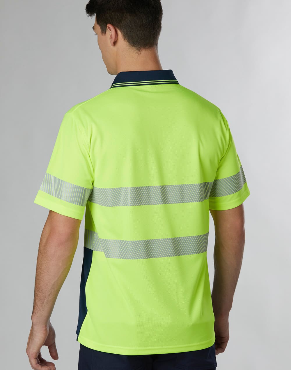 Unisex Cooldry Segmented Safety S/S Polo SH-SW85