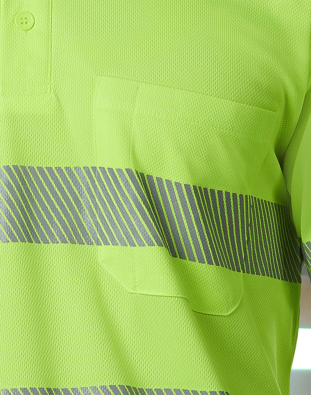 Unisex Cooldry Segmented Safety S/S Polo SH-SW85