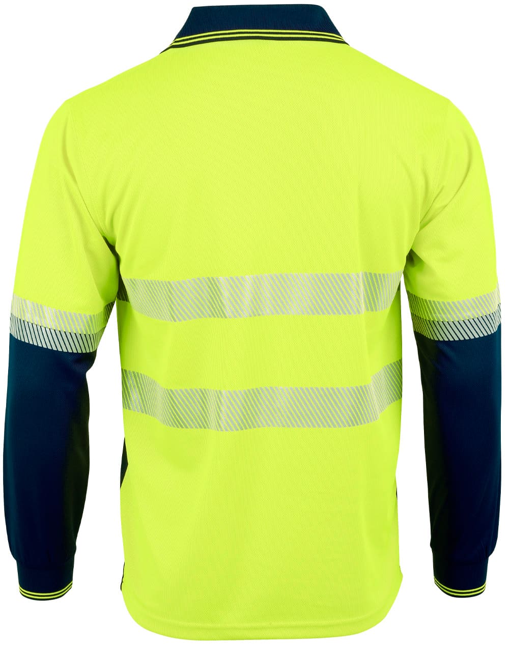 Unisex Cooldry Segmented Safety L/S Polo SH-SW86