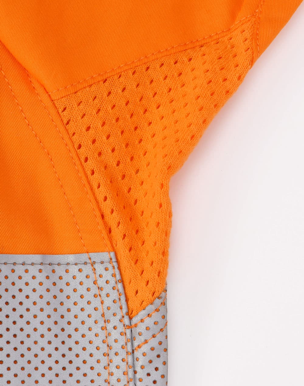Hi Vis Cool-Breeze Closed Front L/S Shirt (Perforated Tape) SH-SW87