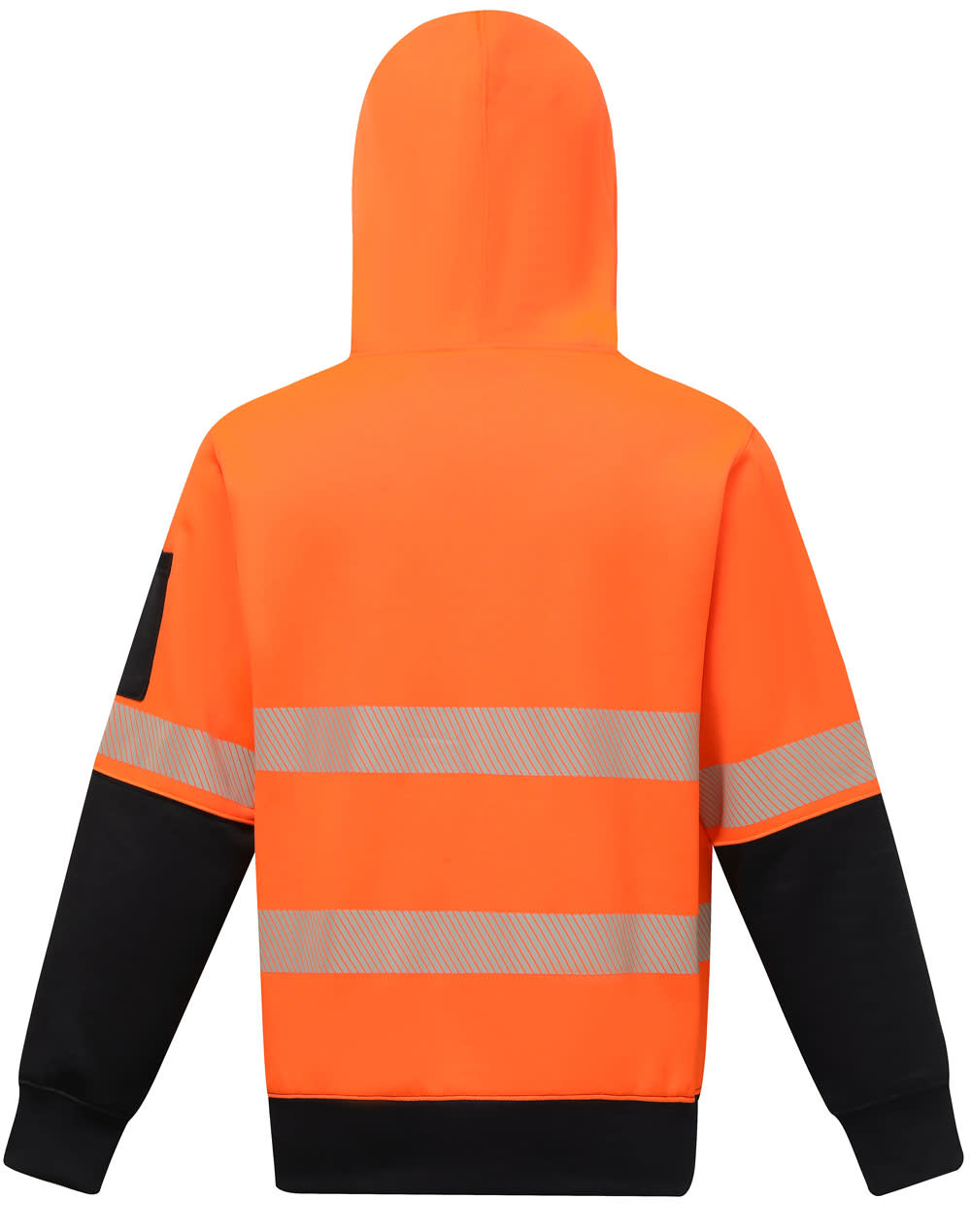 Hi-Vis Two Tone Safety Hoodie With Segmented Tapes SH-SW88