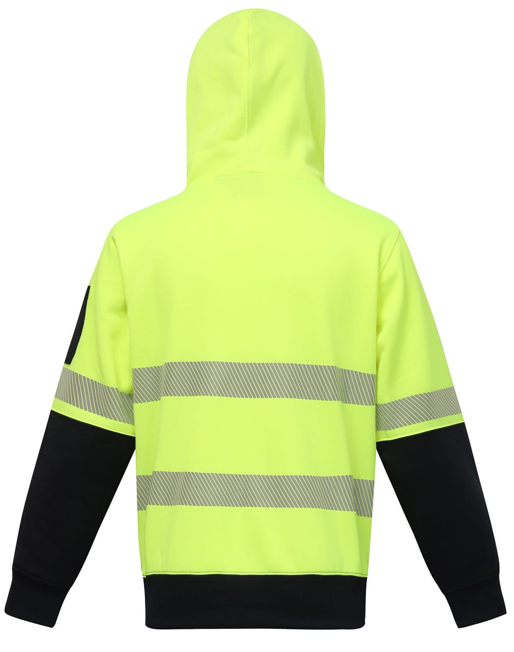 Hi-Vis Two Tone Safety Hoodie With Segmented Tapes SH-SW88