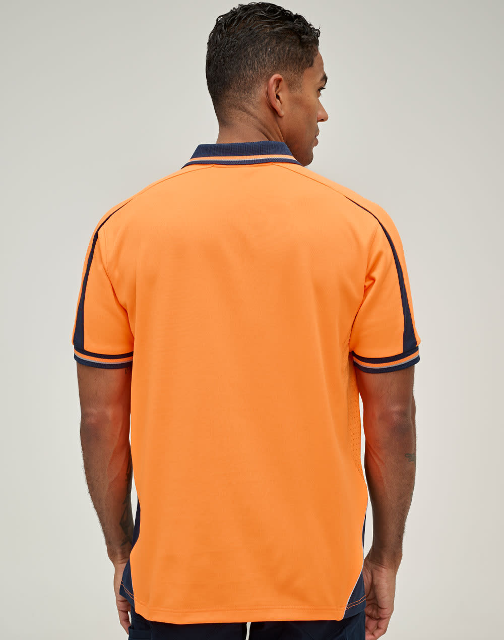 Hi-Vis Sustainable Cool-Breeze Truedry Safety S/S Polo SH-SW89