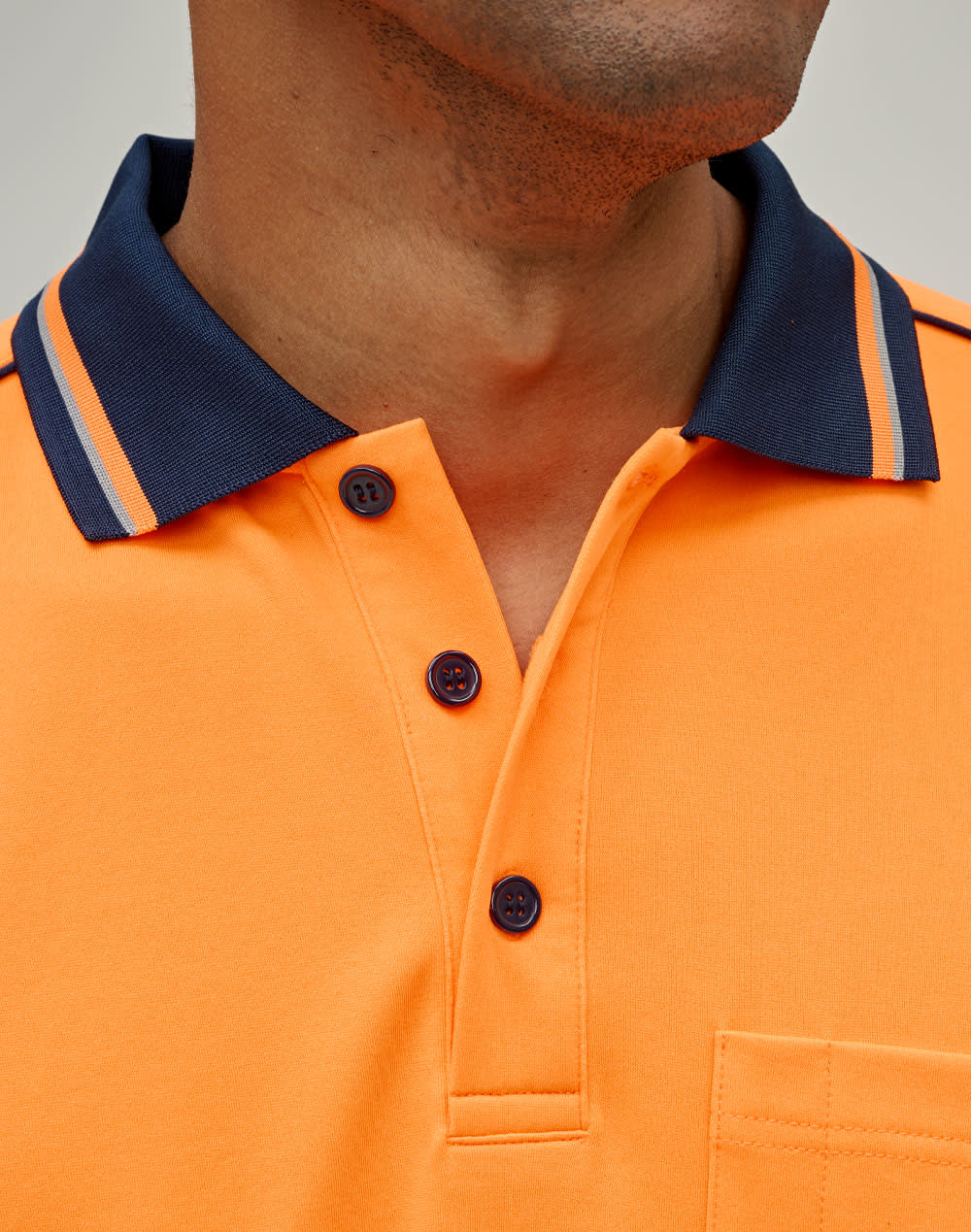 Hi-Vis Sustainable Cool-Breeze Truedry Safety S/S Polo SH-SW89