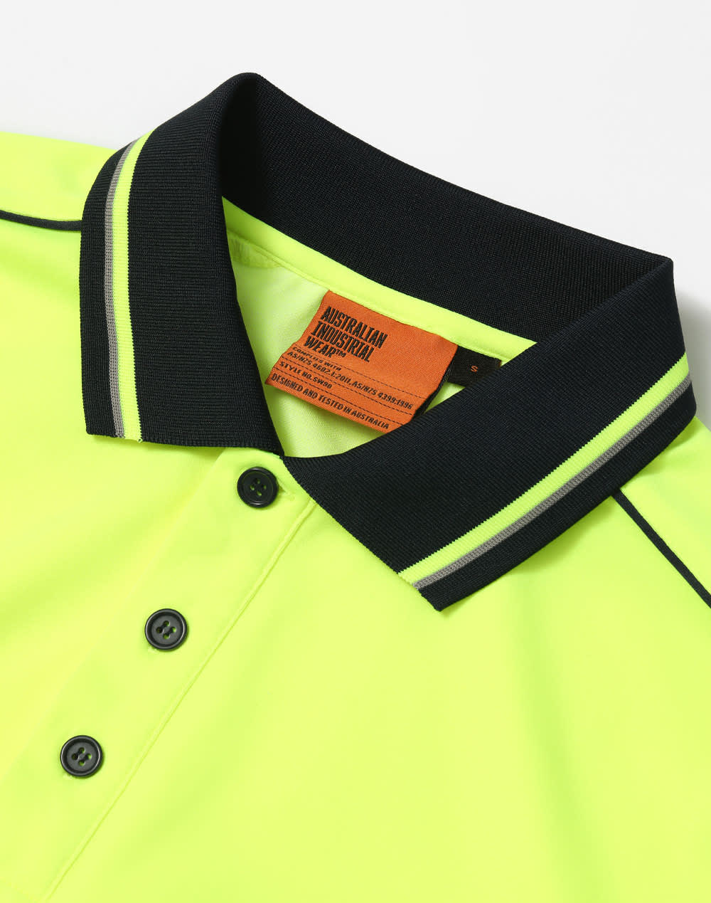 Hi-Vis Sustainable Cool-Breeze Truedry Safety L/S Polo SH-SW90