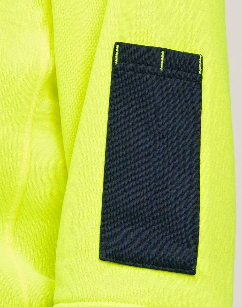 Hi-Vis Two Tone Water Resistant Fleece Hoodie SH-SW91