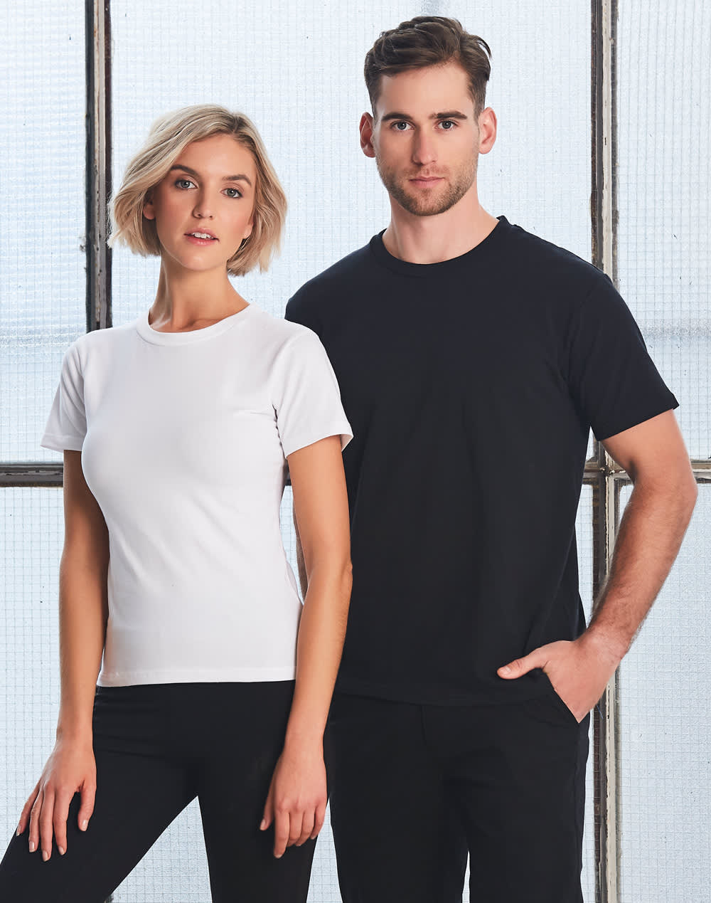 Men's fitted stretch tee SH-TS16
