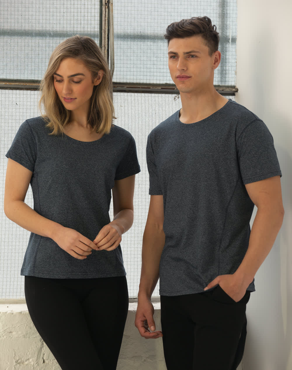 Men's Cool Heather S/S Tee SH-TS27