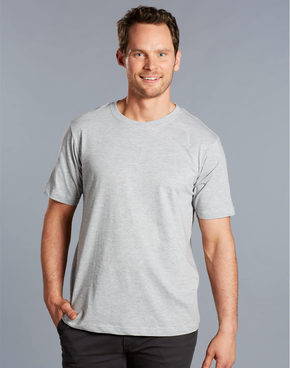 Men's Cotton Semi Fitted Tee SH-TS37