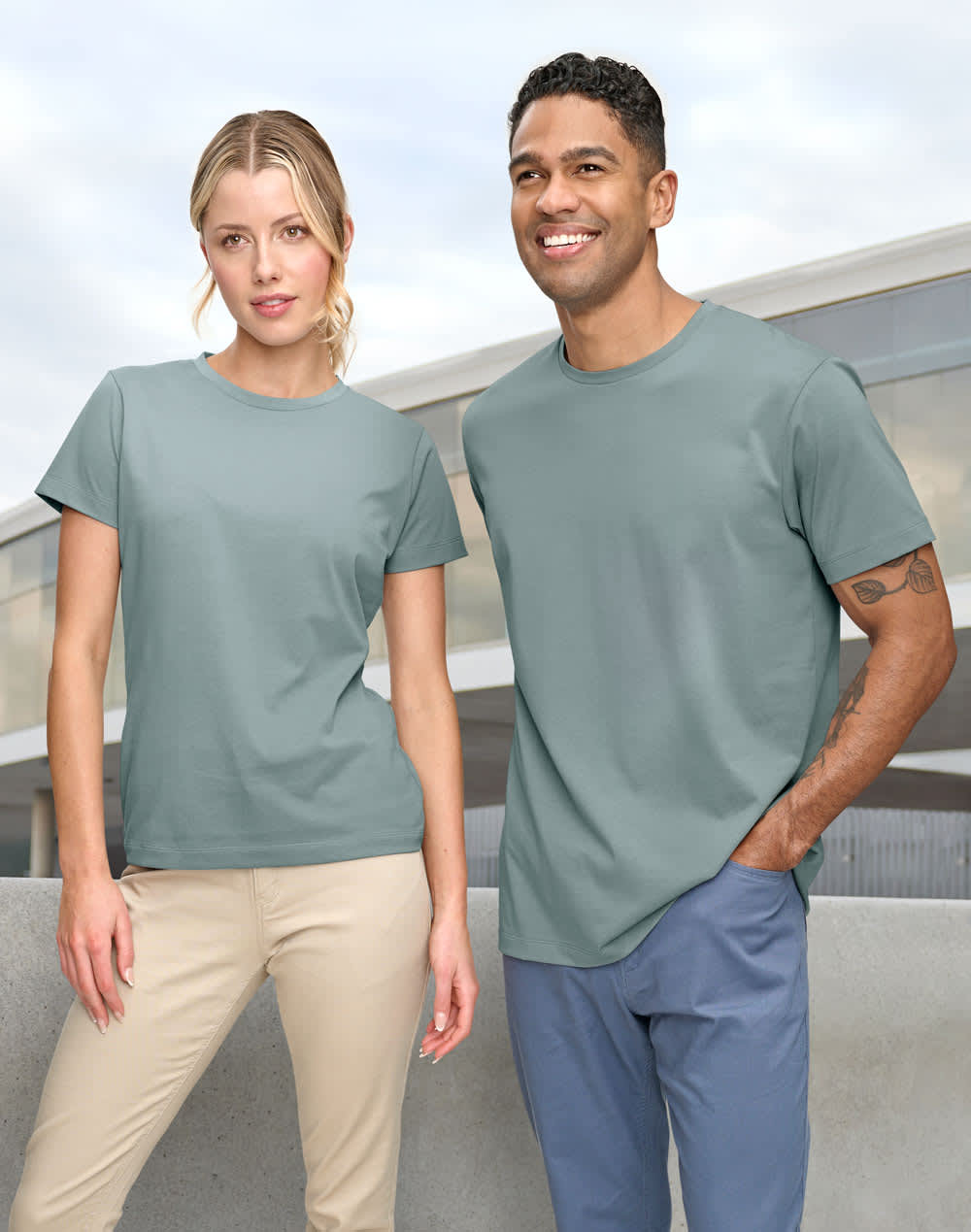 Men's Premium Cotton Face S/S Tee Shirt SH-TS43