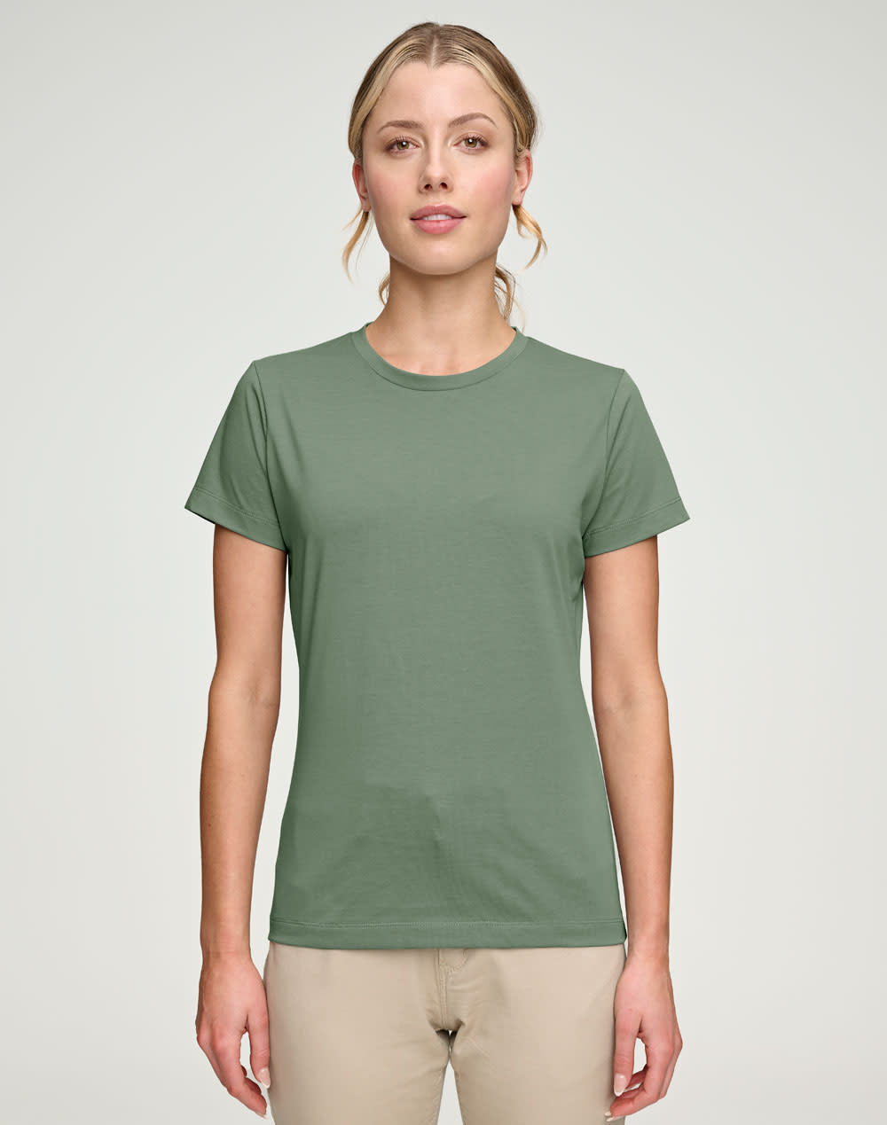 Ladies' Premium Cotton Face S/S Tee Shirt SH-TS44