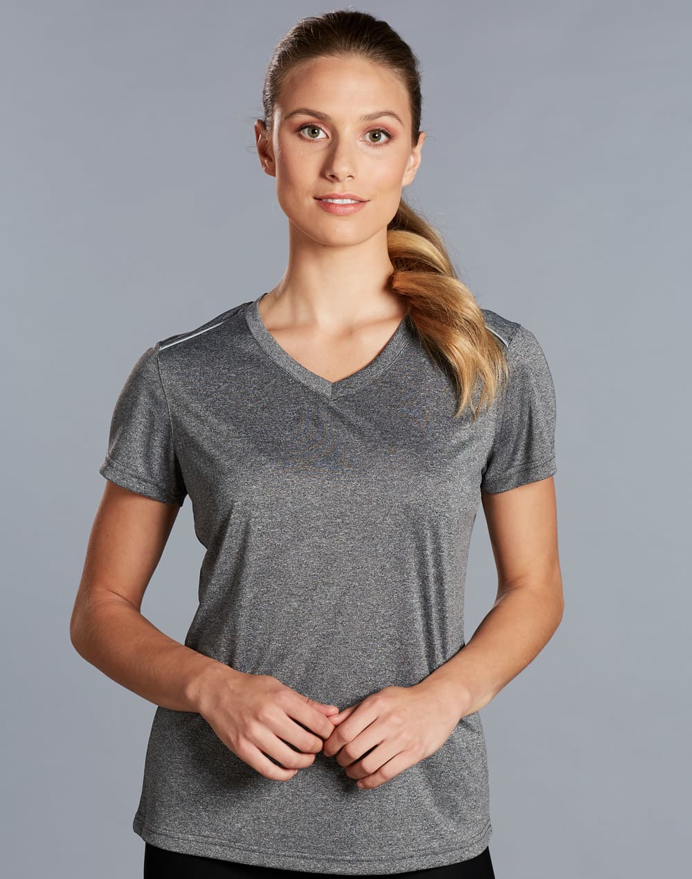 Ladies' Ultra Dry Cationic Short Sleeve Tee SH-TS46