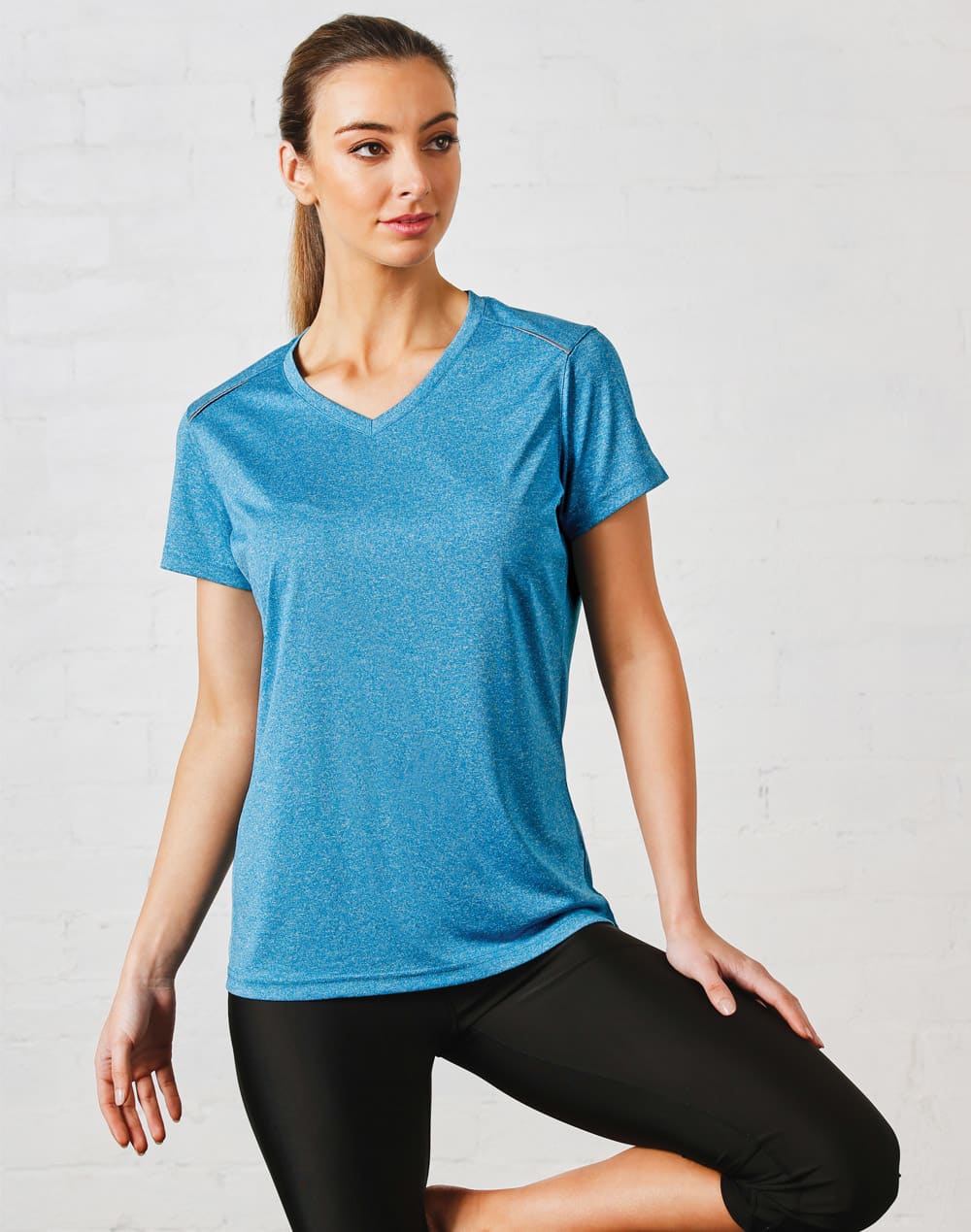 Ladies' Ultra Dry Cationic Short Sleeve Tee SH-TS46