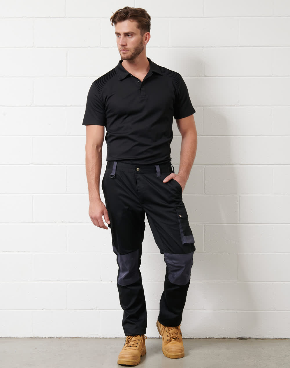 AIWX Workwear S/S Polo SH-PS209