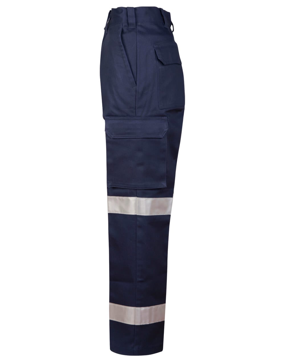 Long fit drill pants with 3M tapes / pocket on leg SH-WP13HV