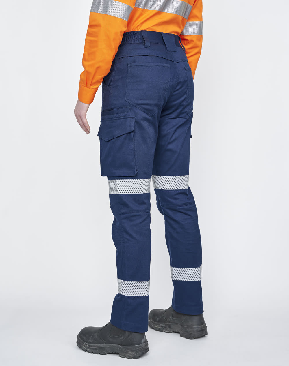 Unisex Cotton Stretch Ripstop Segmented Work Pants SH-WP26HV