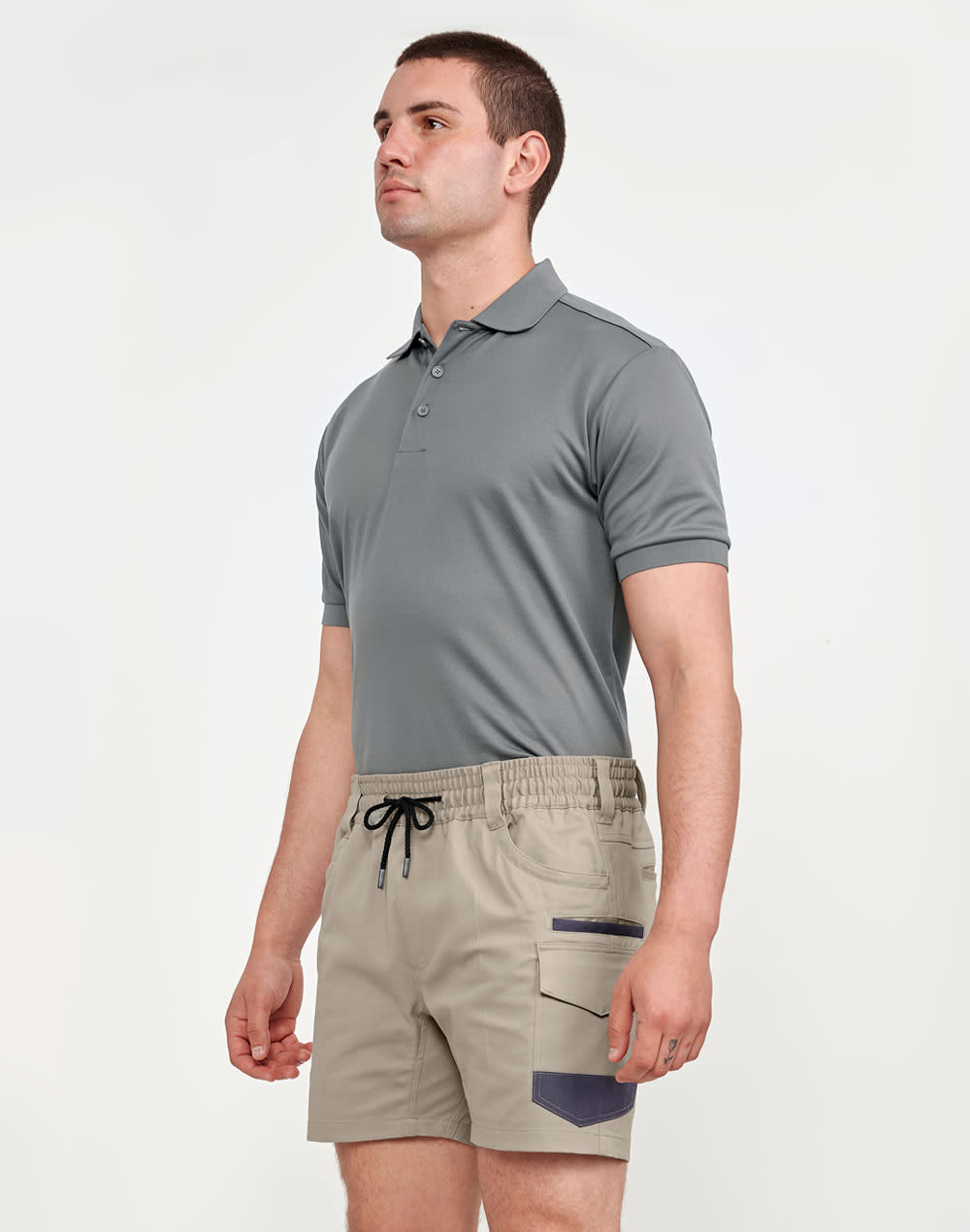 Unisex Cotton Stretch Drill Short Work Shorts SH-WP29