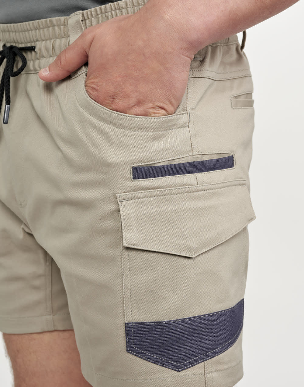 Unisex Cotton Stretch Drill Short Work Shorts SH-WP29