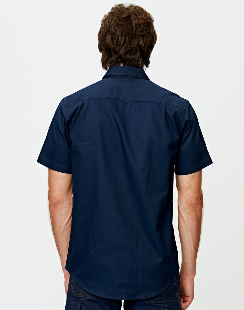 [WT03(WDS/S)] drill shirt pocket pen holder S/S SH-WT03(WDS/S)