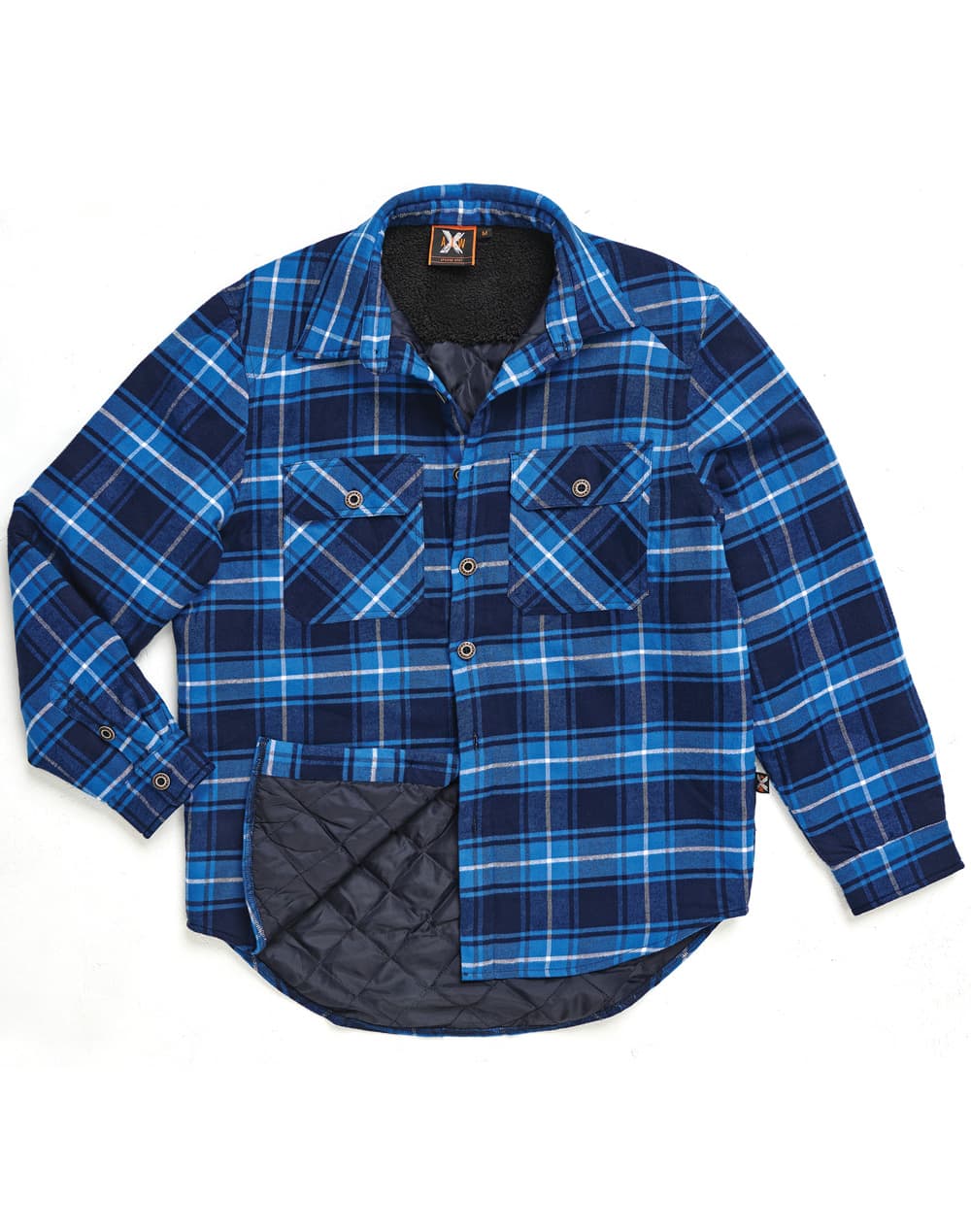 Adults' Quilted Flannel Shirt SH-WT07
