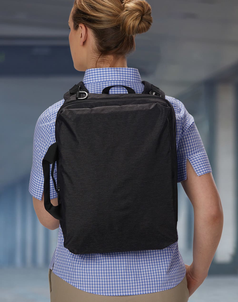 Leyton Utility Heather Laptop Bag