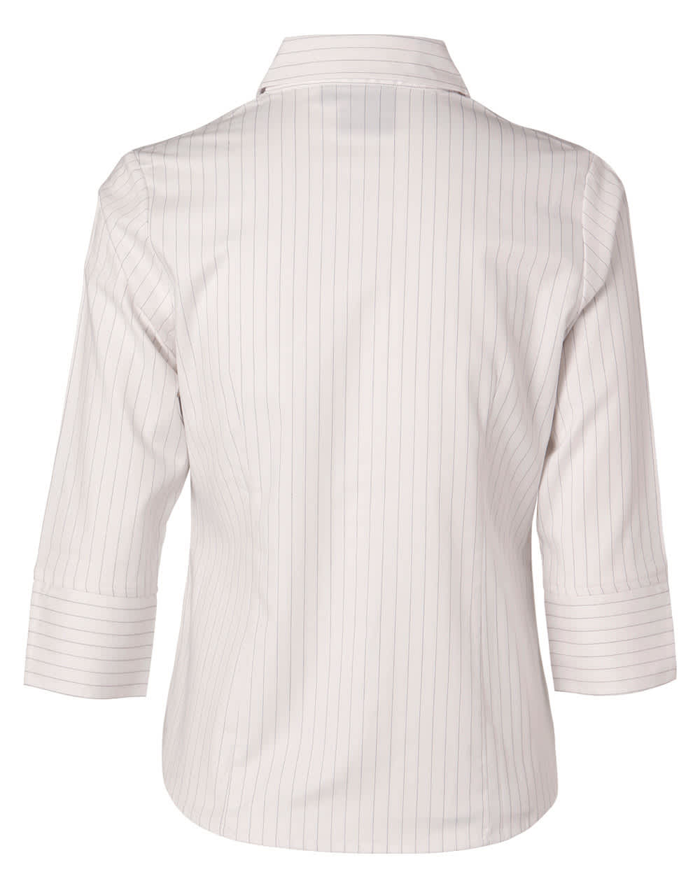 Ladies' 3/4 Sleeve Stretch Stripe Shirt SH-BS18