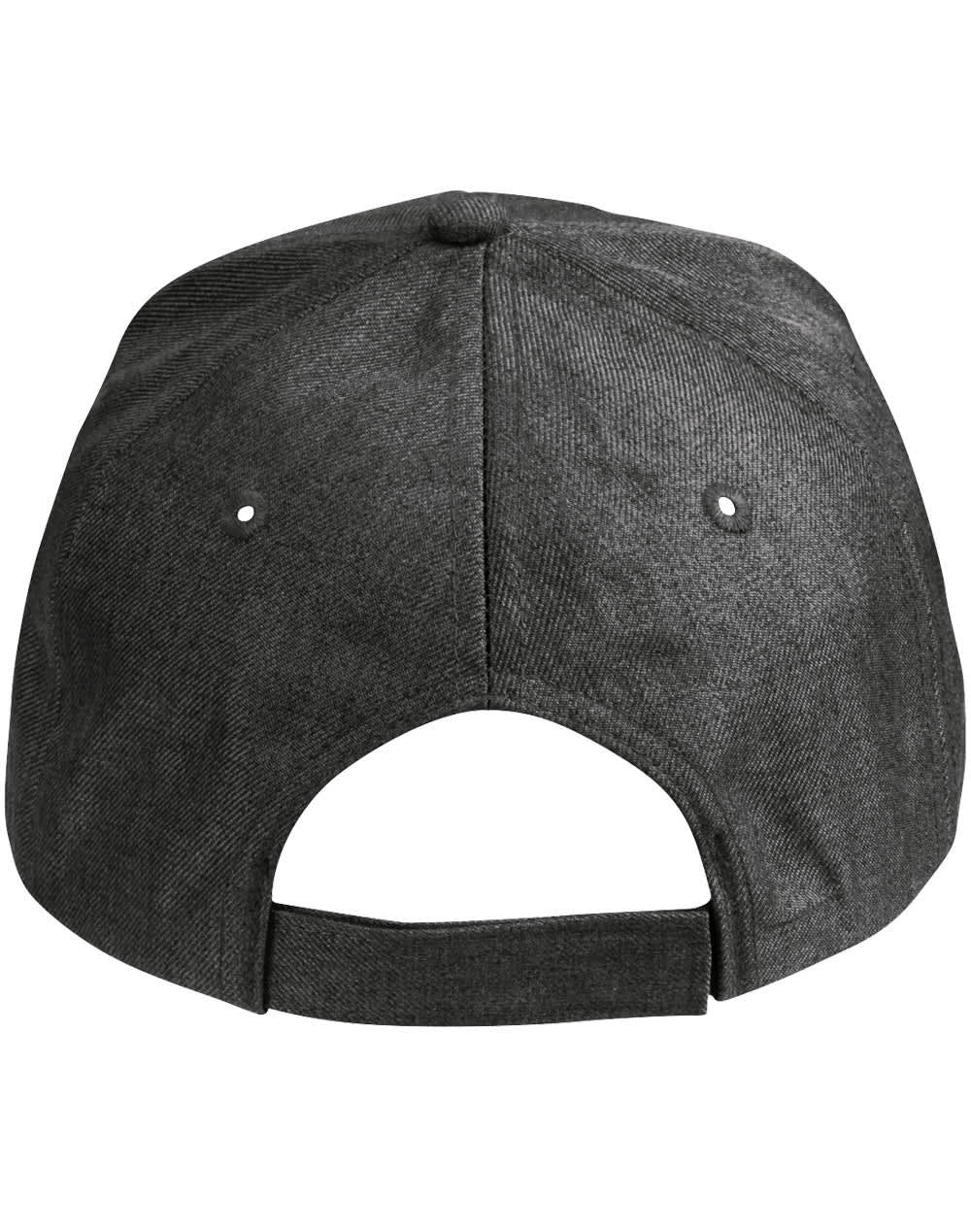 Alternative view of Premium Heather Polyester Baseball Cap