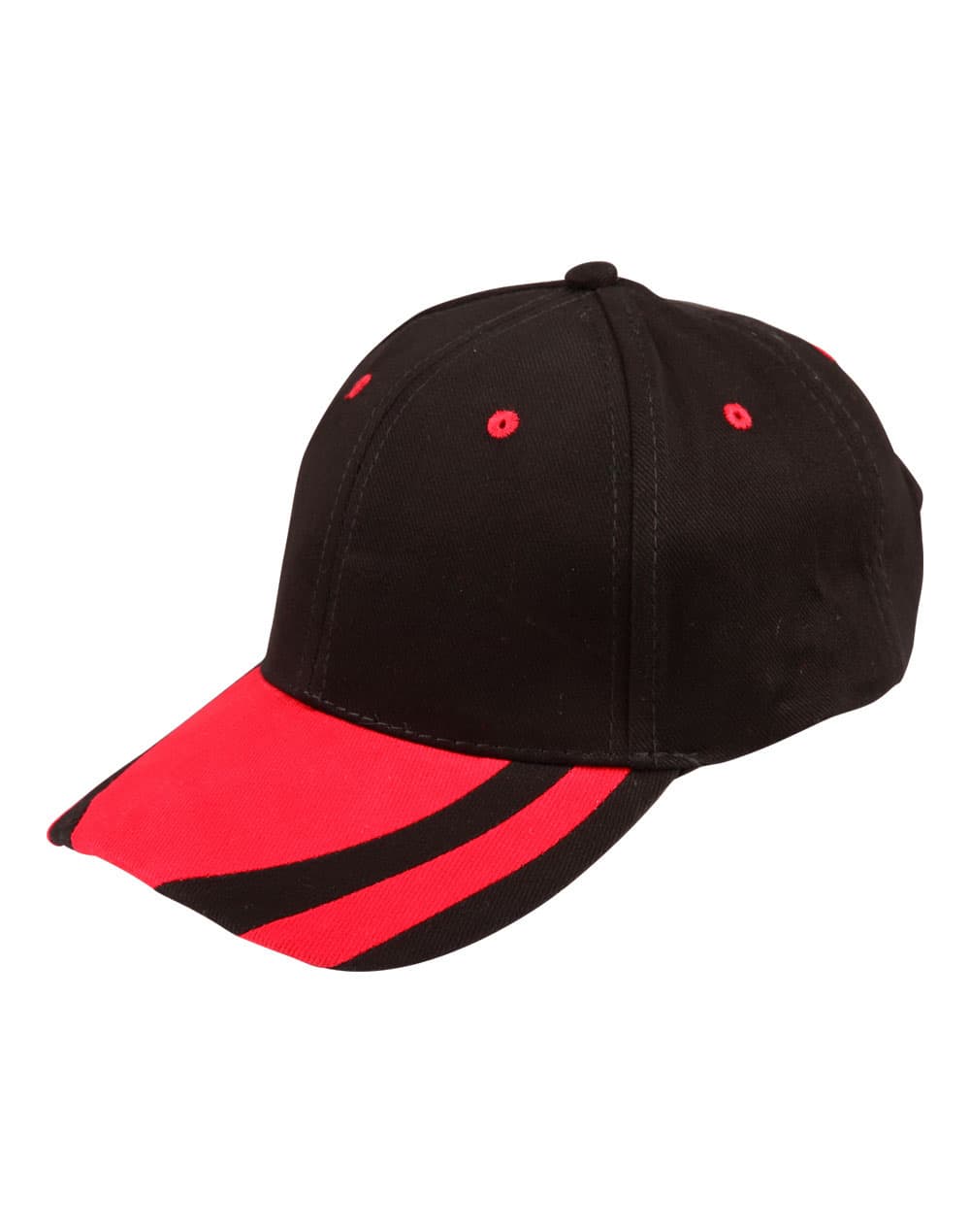 Alternative view of contrast peak structured cap.