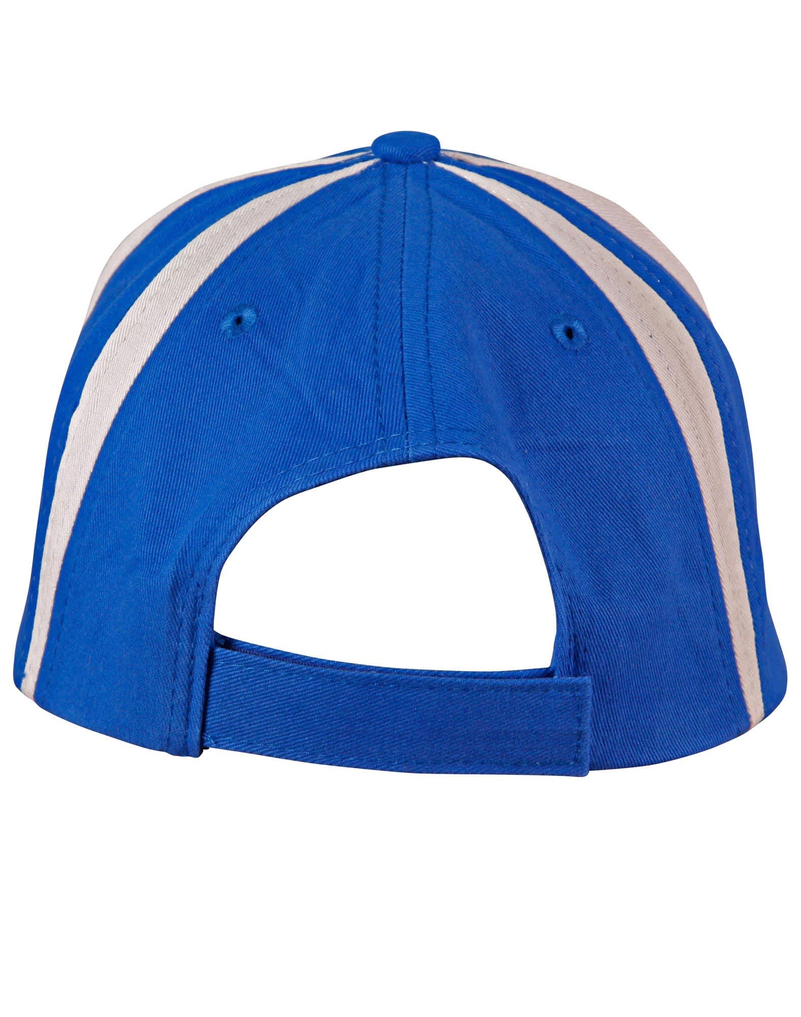 Alternative view of Brushed cotton twill baseball cap "X" contrast