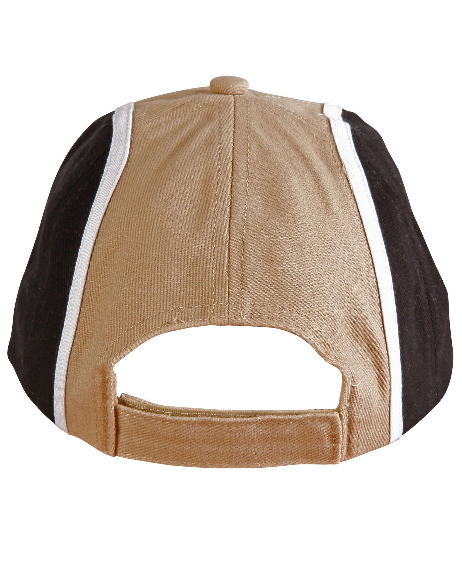 Alternative view of H/B/C tri-color baseball cap