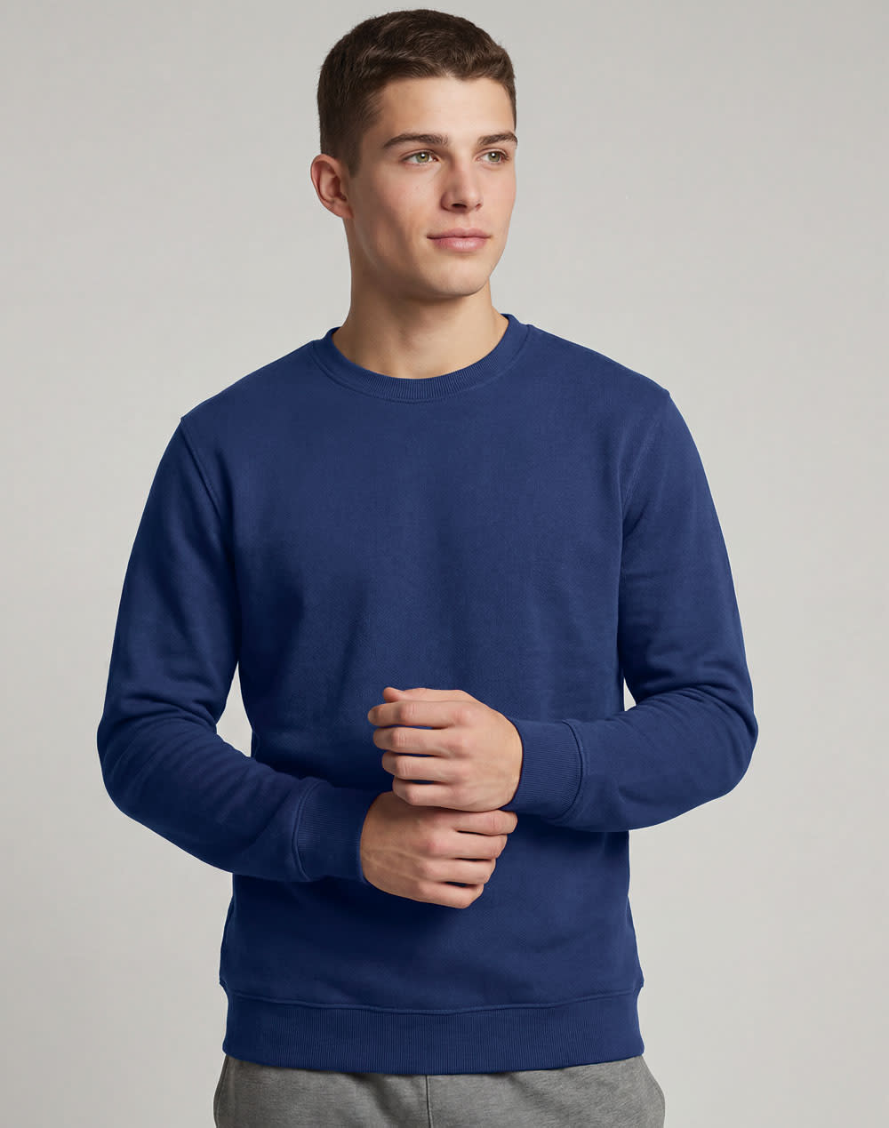 American style crewfleecy sweat SH-FL01