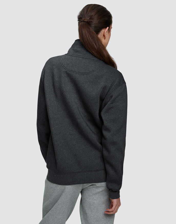 1/2 zip collar fleecy sweat SH-FL02