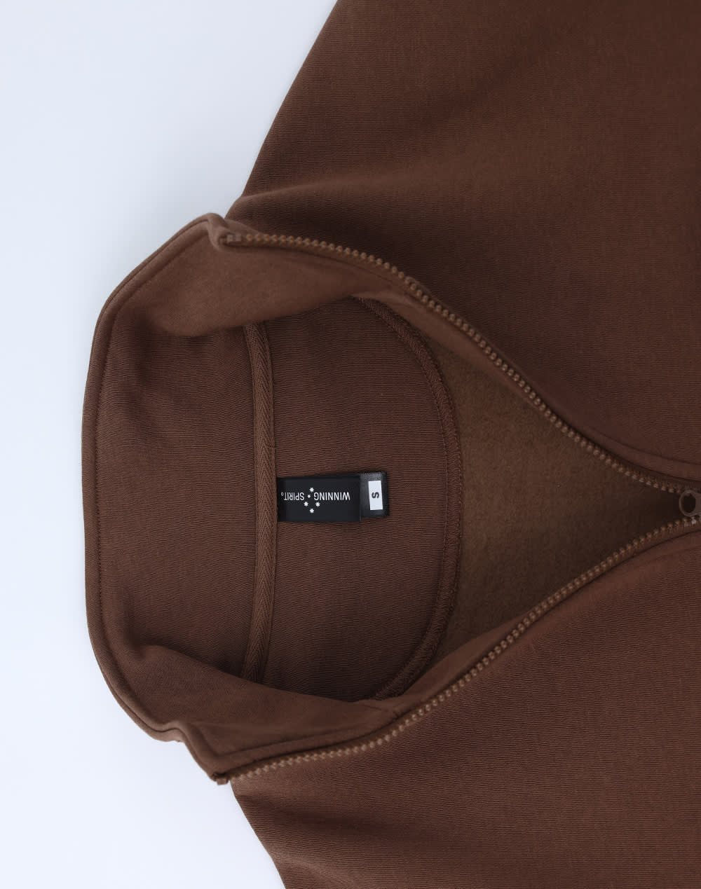 1/2 zip collar fleecy sweat SH-FL02