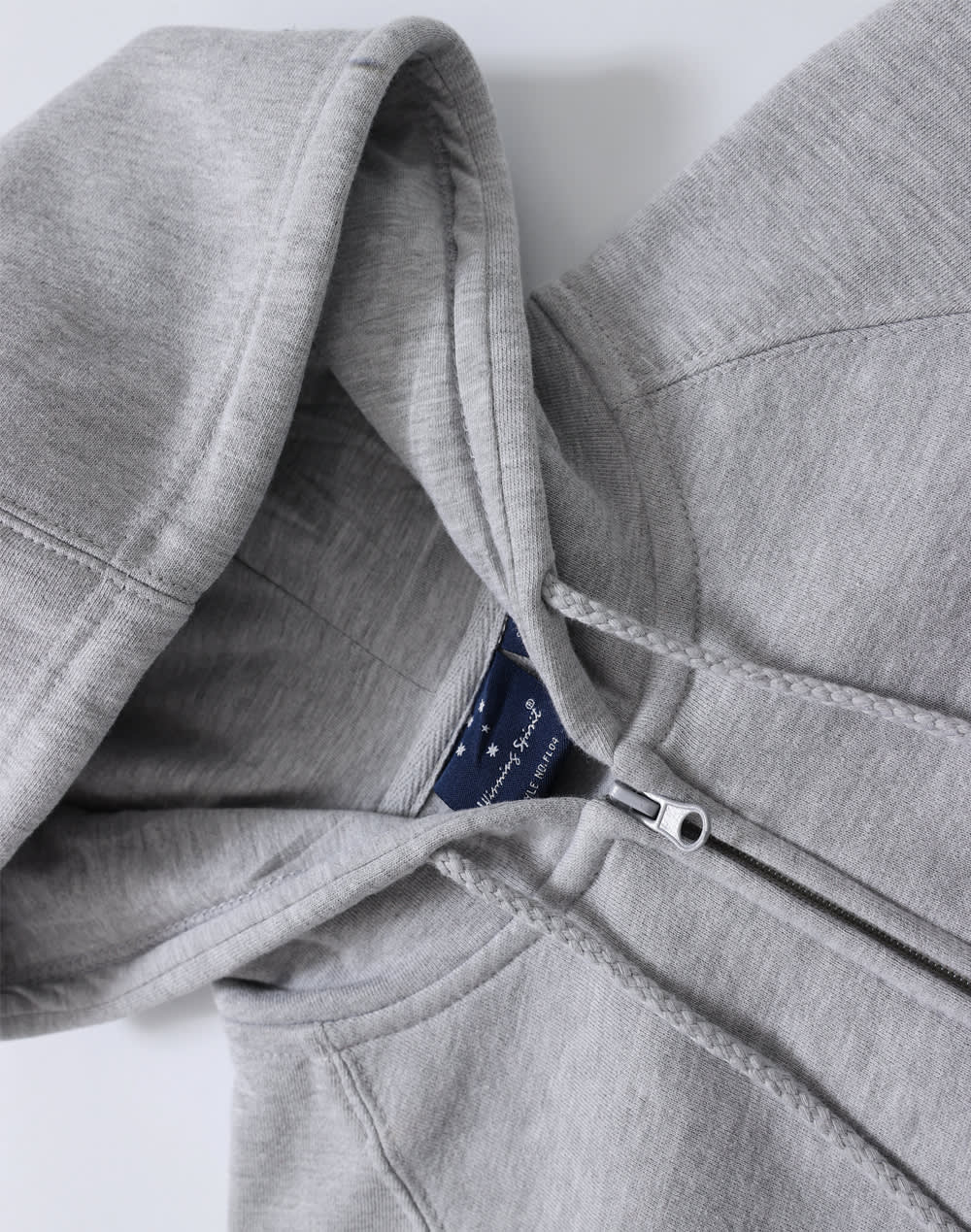 Ladies' full-zip fleecy hoodie SH-FL04
